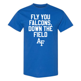 Air Force Academy Falcons Fight Song Sport T-Shirt - Royal