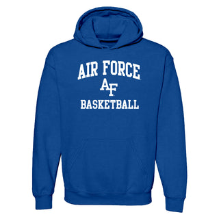 Air Force Academy Arch Logo Basketball Hoodie - Royal