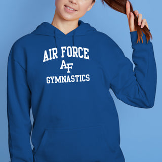 Air Force Academy Arch Logo Gymnastics Hoodie - Royal