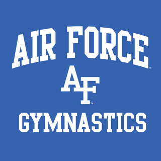 Air Force Academy Arch Logo Gymnastics T-Shirt - Royal