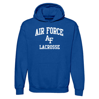 Air Force Academy Arch Logo Lacrosse Hoodie - Royal