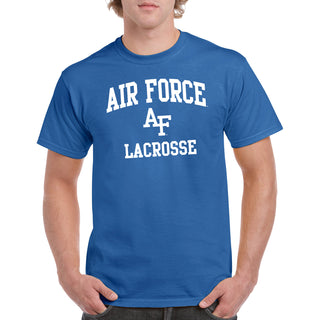 Air Force Academy Arch Logo Lacrosse T-Shirt - Royal