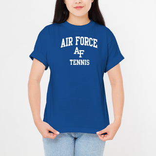 Air Force Academy Arch Logo Tennis T-Shirt - Royal