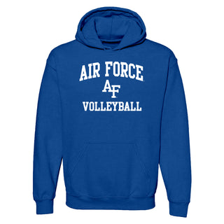 Air Force Academy Arch Logo Volleyball Hoodie - Royal