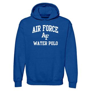 Air Force Academy Arch Logo Water Polo Hoodie - Royal