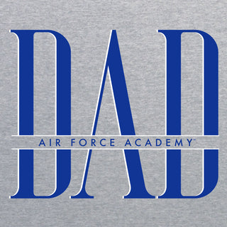Air Force Academy Falcons Classic Dad Crewneck Sweatshirt - Sport Grey