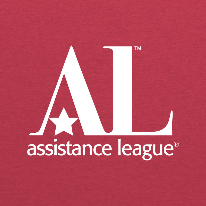 Assistance League Logo Triblend T-Shirt - Vintage Red