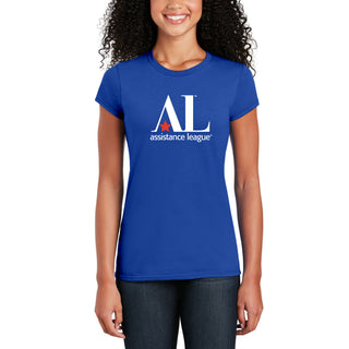 Assistance League Logo Womens T-Shirt - Royal