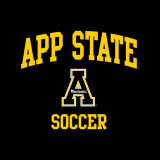 App State Arch Logo Soccer T-Shirt - Black