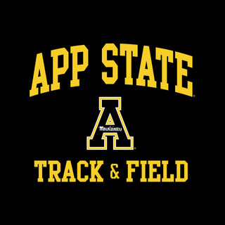 App State Arch Logo Track & Field T-Shirt - Black