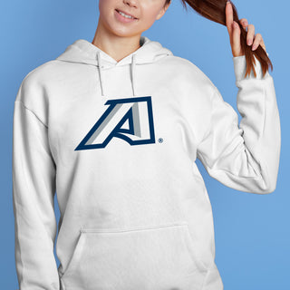 Augusta University Primary Logo Hoodie - White