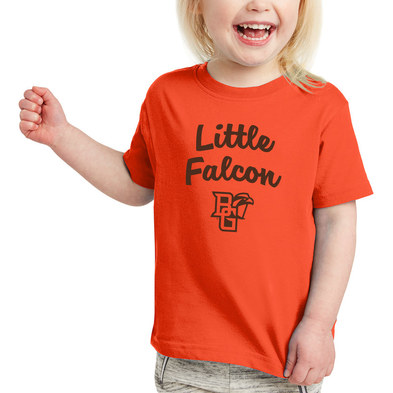 BGSU Little Falcon Toddler T-Shirt - Orange