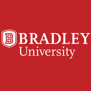 Bradley University Braves Basic Block Cotton Short Sleeve Youth T Shirt - Red