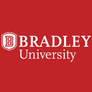 Bradley University Braves Basic Block Cotton Long Sleeve Shirt - Red