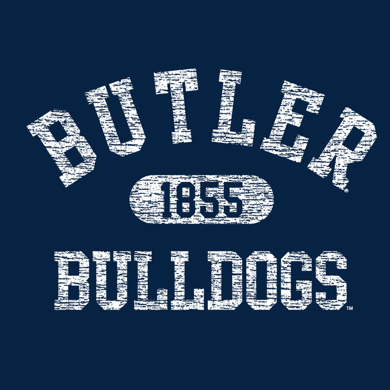 Butler University Bulldogs Athletic Arch Hoodie - Navy