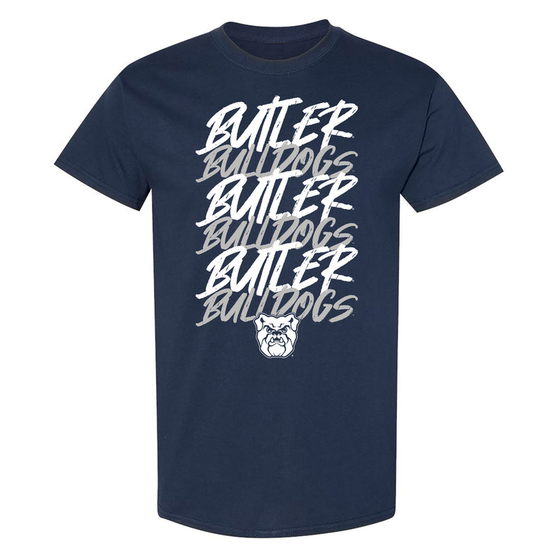 Butler Marker Repeat T-Shirt - Navy