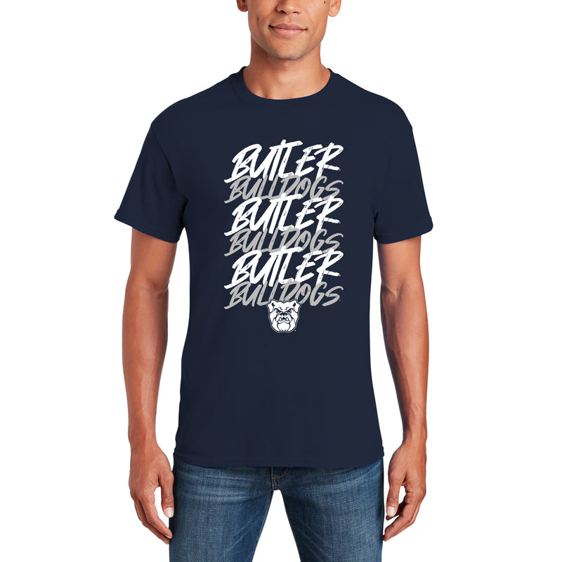 Butler Marker Repeat T-Shirt - Navy