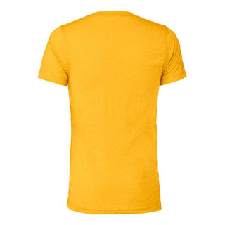 University of Michigan Wolverines Oblique Hoop Canvas Triblend Short Sleeve T-Shirt - Yellow Gold