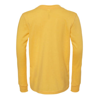 UGP Block Michigan CVC Youth Long Sleeve - Heather Yellow Gold