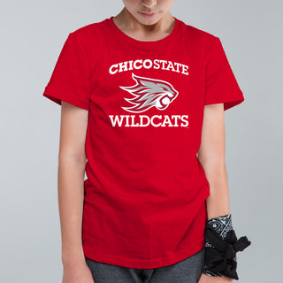 Chico State Wildcats Arch Logo Youth T-Shirt