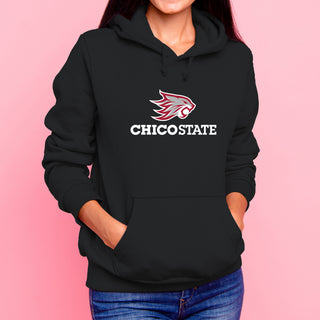 Chico State Wildcats Primary Logo Hoodie - Black