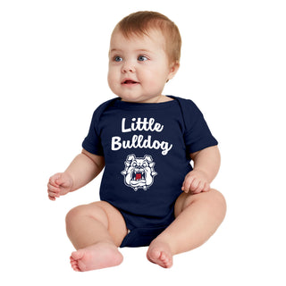 Fresno State Little Bulldog Creeper - Navy