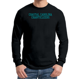 Coastal Carolina Chanticleers Basic Block Long Sleeve T-Shirt - Black
