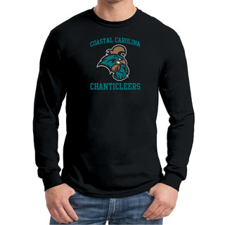 Coastal Carolina Chanticleers Arch Logo Long Sleeve T-Shirt