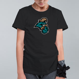 Coastal Carolina Chanticleers Primary Logo Youth T-Shirt - Black