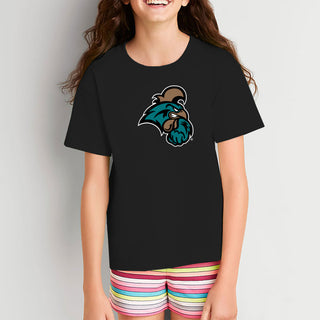 Coastal Carolina Chanticleers Primary Logo Youth T-Shirt - Black