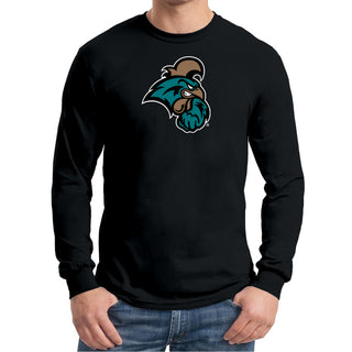 Coastal Carolina Chanticleers Primary Logo Long Sleeve T-Shirt - Black