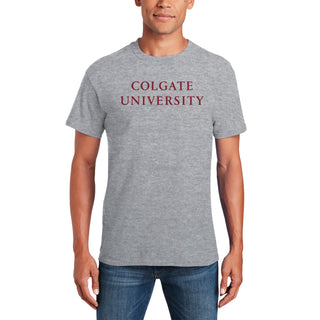 Colgate Institutional Logo T-Shirt - Sport Grey