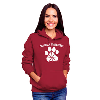 Chapman University Panthers Arch Logo Hoodie - Cardinal