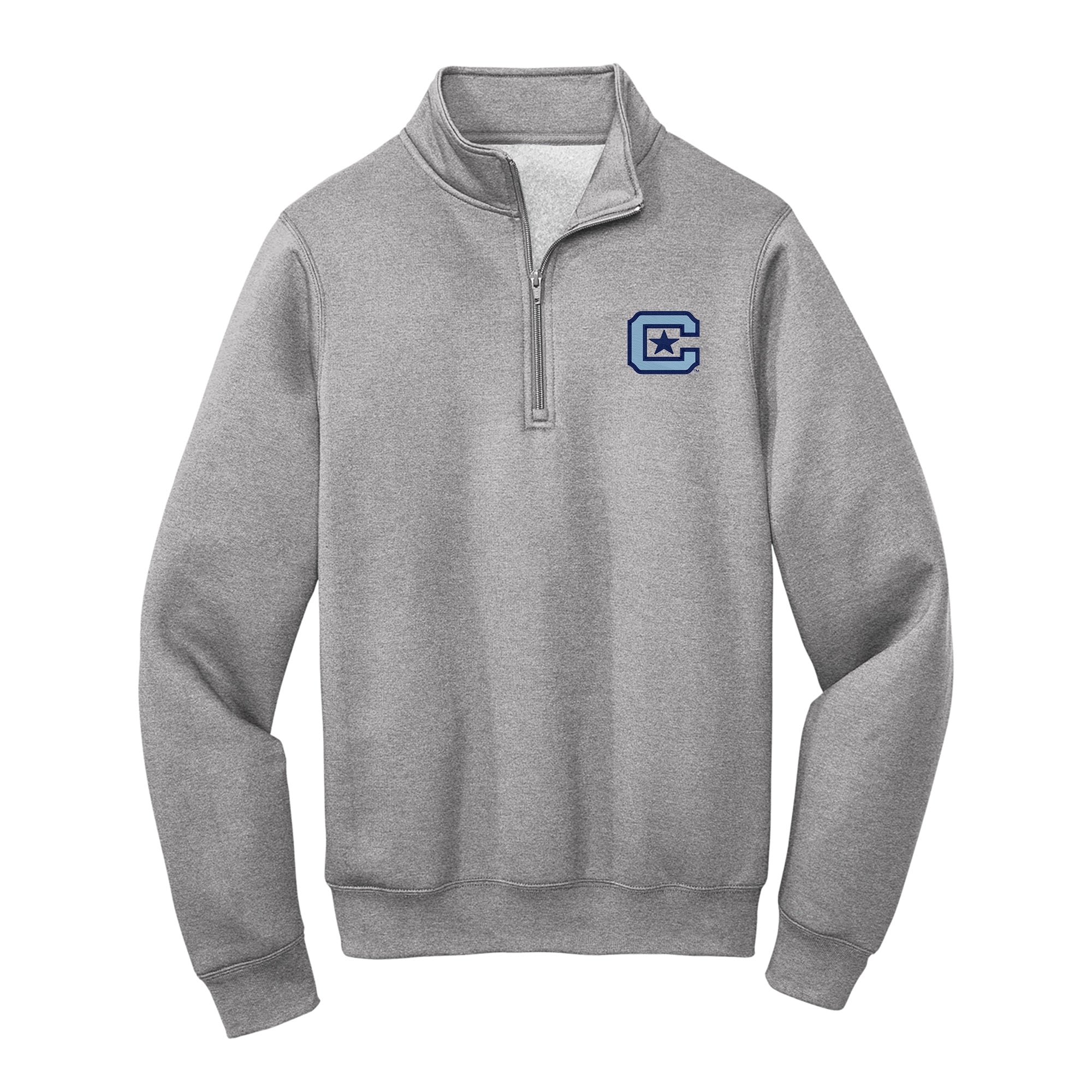 The Citadel Logo LC EMB 1/4 Zip – Underground Printing
