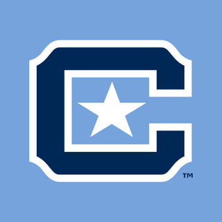 The Citadel Front Back Print T-Shirt - C Blue