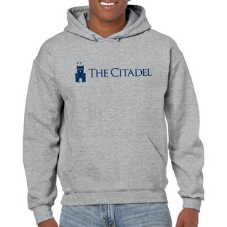 The Citadel Institutional Logo Hoodie - Sport Grey