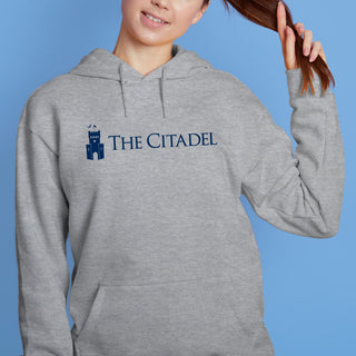 The Citadel Institutional Logo Hoodie - Sport Grey