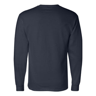 Michigan Arch Logo Champion Long Sleeve - Navy