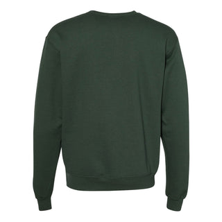 MSU Arch Applique Champion Powerblend Crewneck - Dark Green