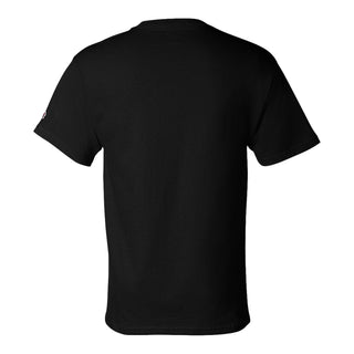 Purdue Arch Logo Champion SS T-Shirt - Black