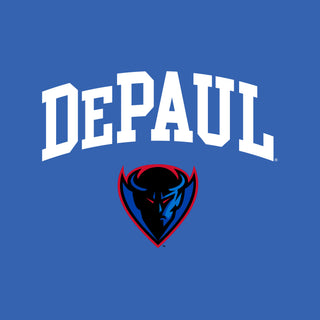 DePaul Arch Logo Hoodie - Royal