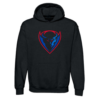DePaul Primary Logo Hoodie - Black