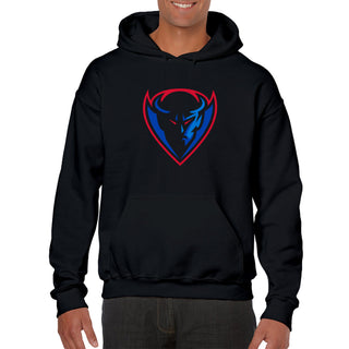 DePaul Primary Logo Hoodie - Black