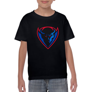 DePaul Primary Logo Youth T-Shirt - Black