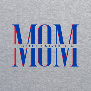 DePaul Classic Mom Crewneck - Sport Grey