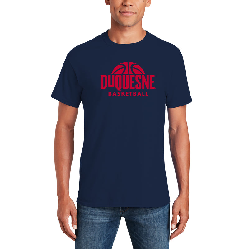 Duquesne Basketball Hype T-Shirt - Navy