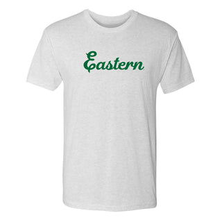 Eastern Michigan Script Logo NLA Triblend T-Shirt