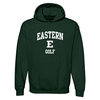 Eastern Michigan Arch Logo Golf Hoodie - Forest