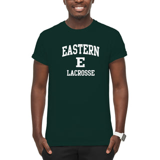 Eastern Michigan Arch Logo Lacrosse T-Shirt - Forest