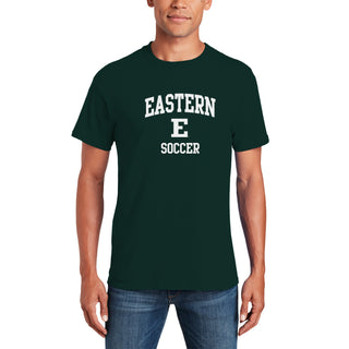 Eastern Michigan Arch Logo Soccer T-Shirt - Forest